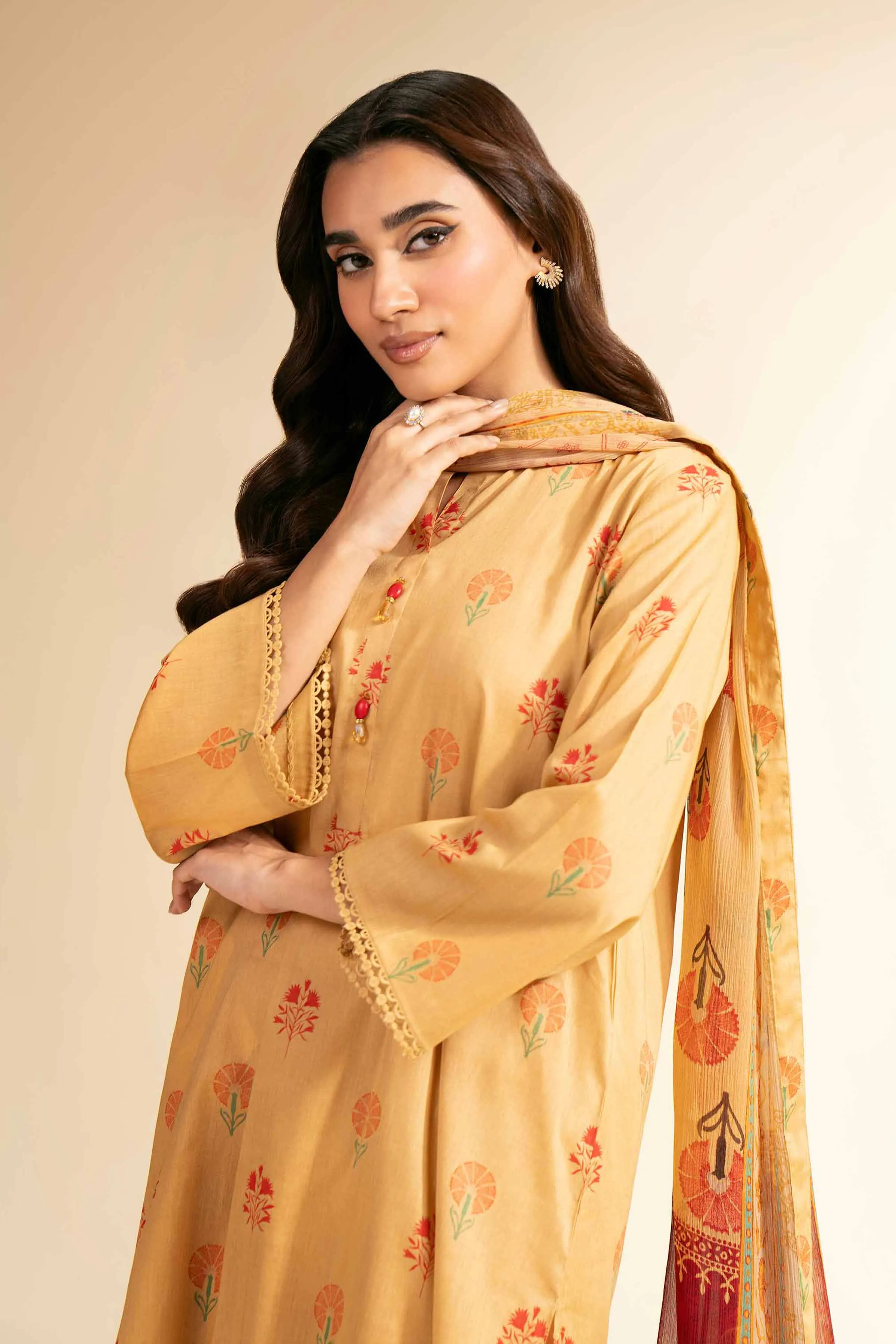 3 Piece - Printed Suit - 42501228