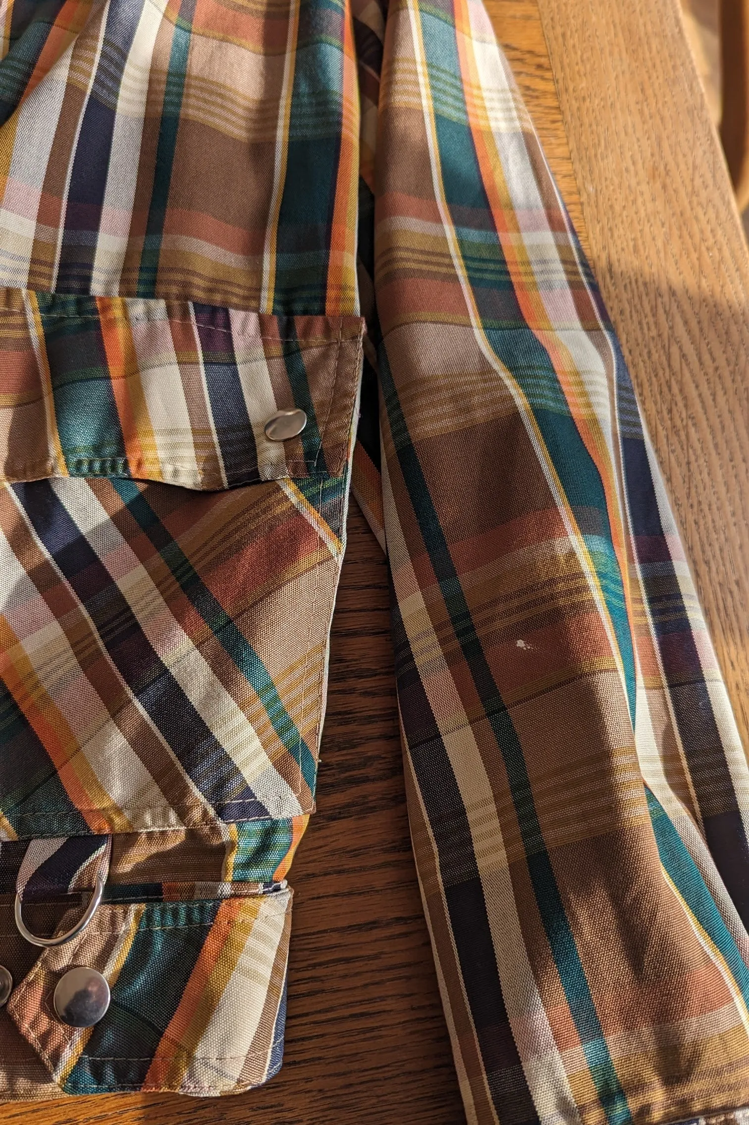 80s Retro Checked Jacket