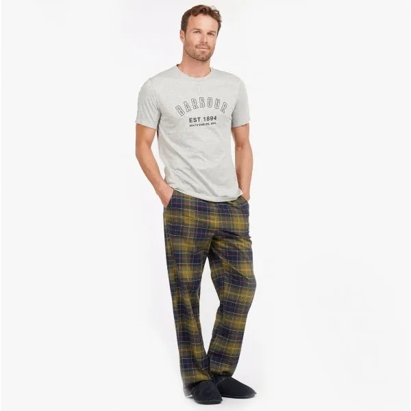 Barbour GLENN TARTAN Mens Cotton Trousers Classic Tartan