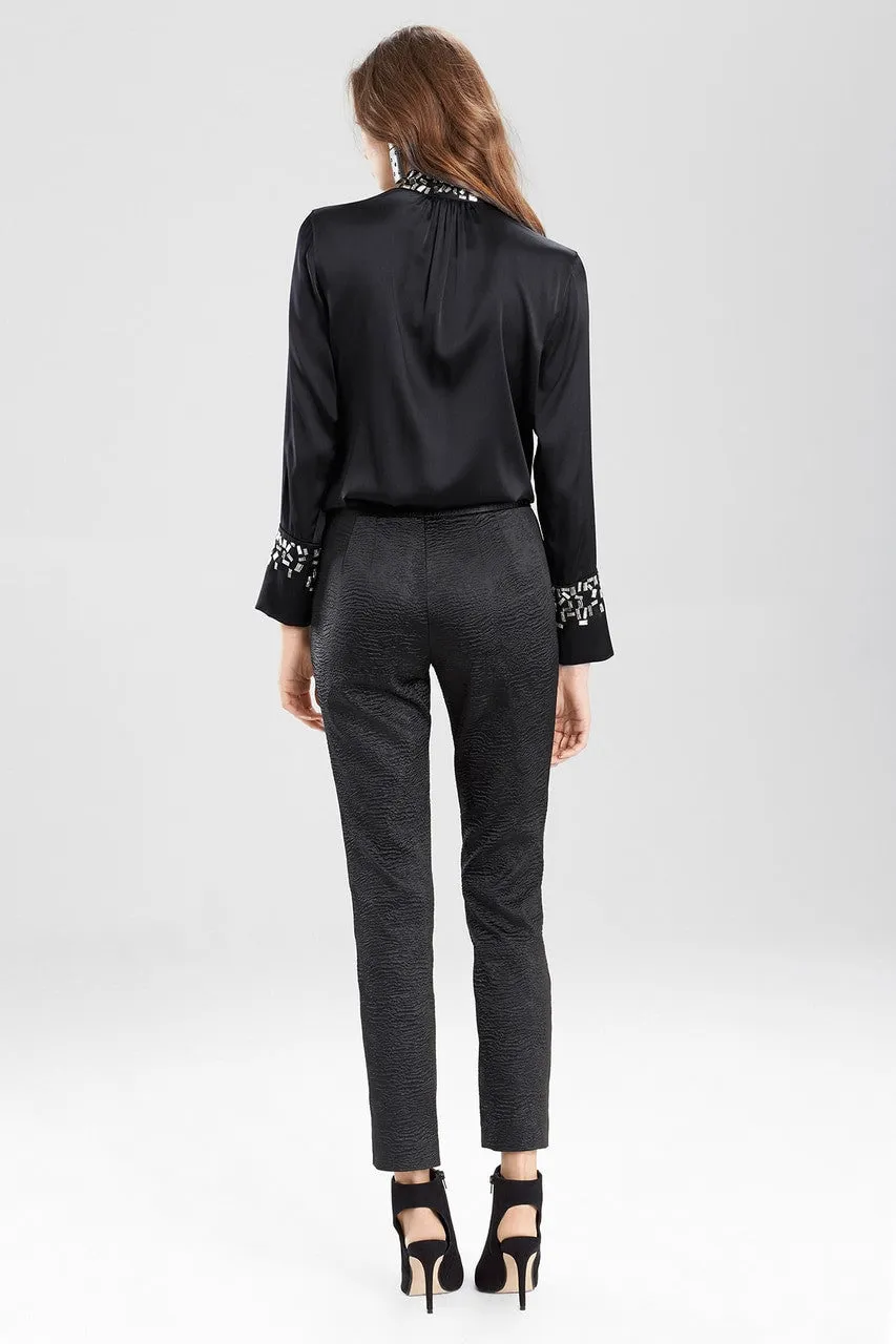 Black Chintz Pants