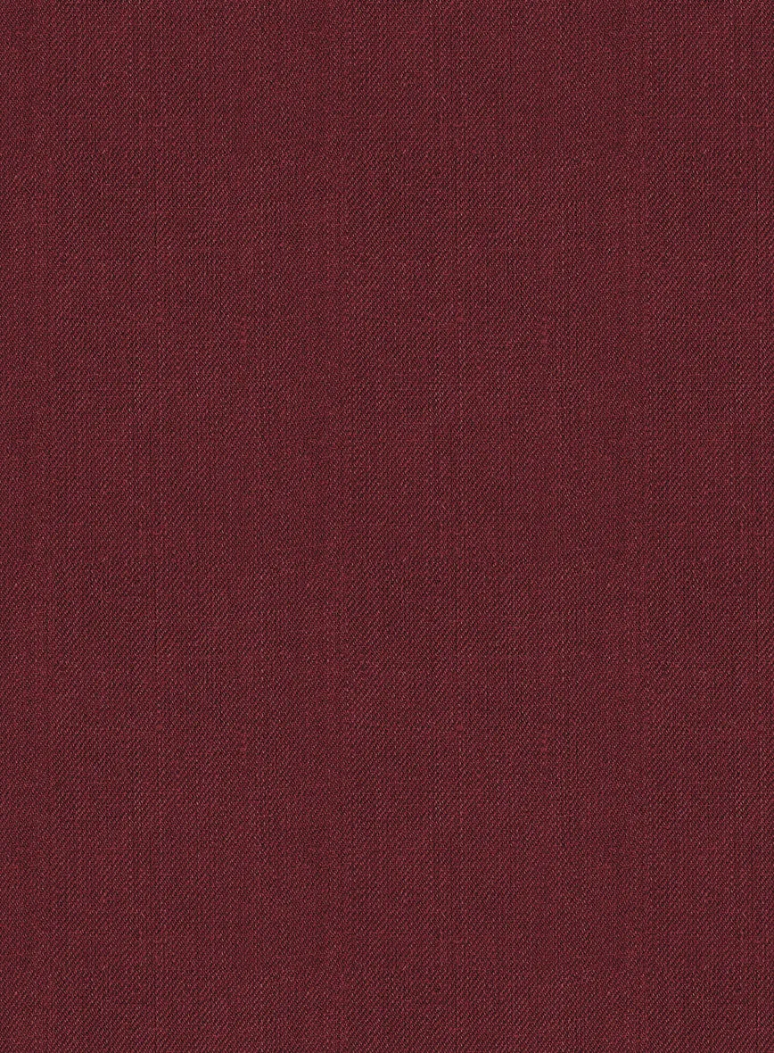 Campari Cranberry Linen Pants