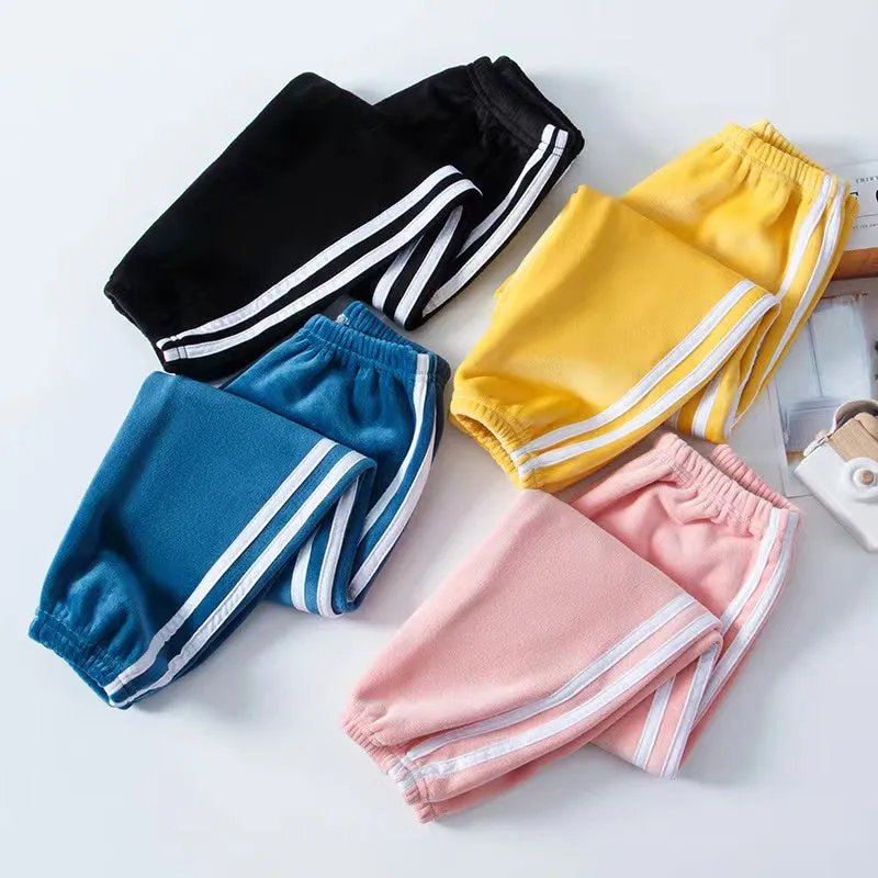 Carlos Side Stripe Fleece Jogger Pants