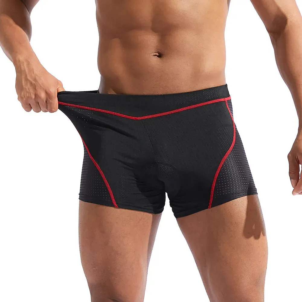 Clearance!Cycling Shorts Bicycle Underpants 3D Gel Padded MTB Bike Short Pants for Men Ladies High Waistline Sports Shorts