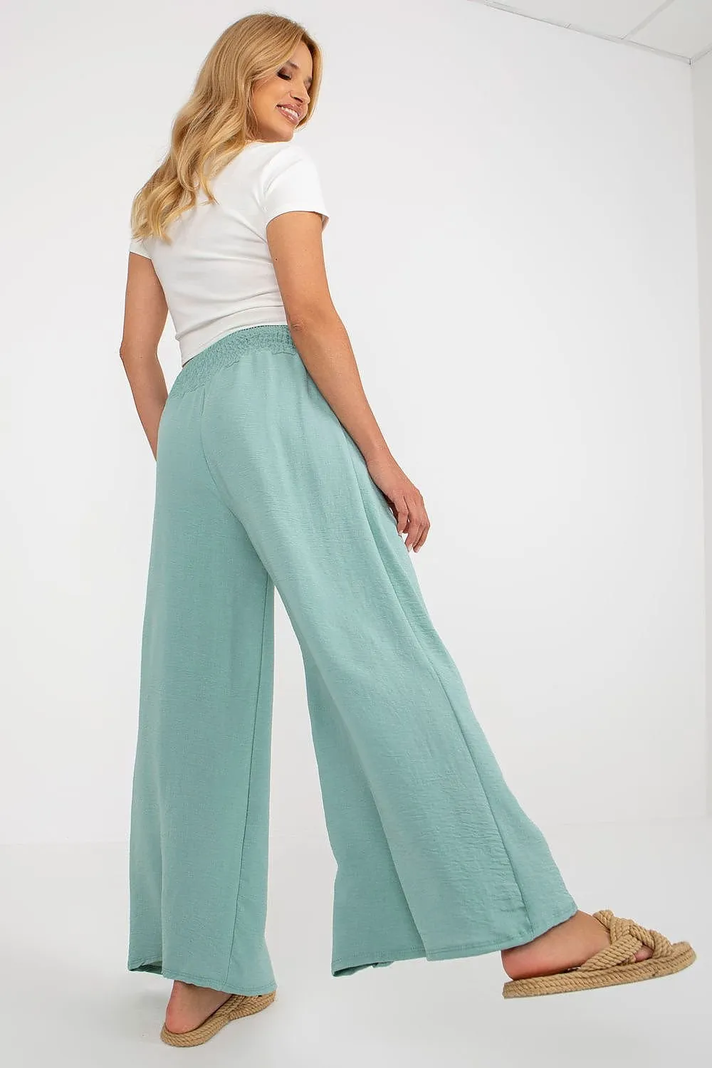 Coastal Elegance Seamed Palazzos