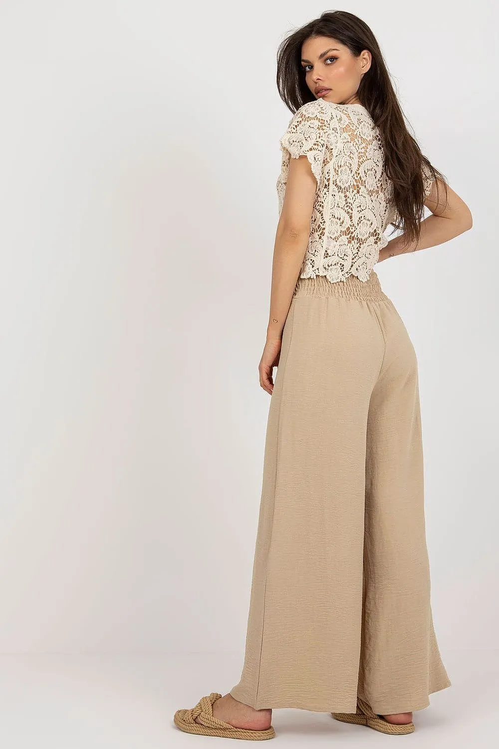 Coastal Elegance Seamed Palazzos