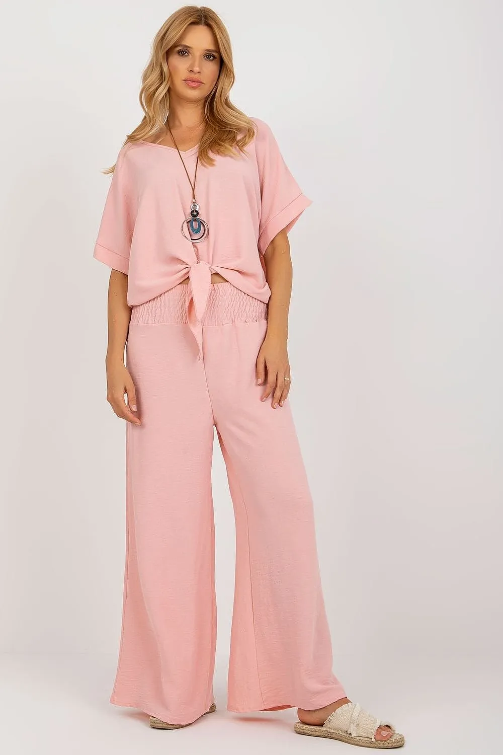 Coastal Elegance Seamed Palazzos