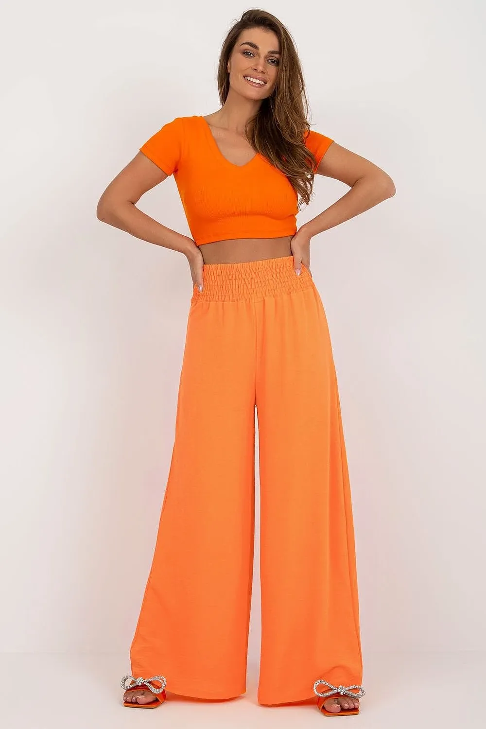 Coastal Elegance Seamed Palazzos