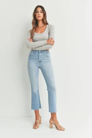 Cropped Demi Flare Jeans