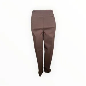 Dark Brown Comfort Waist Dress Pant