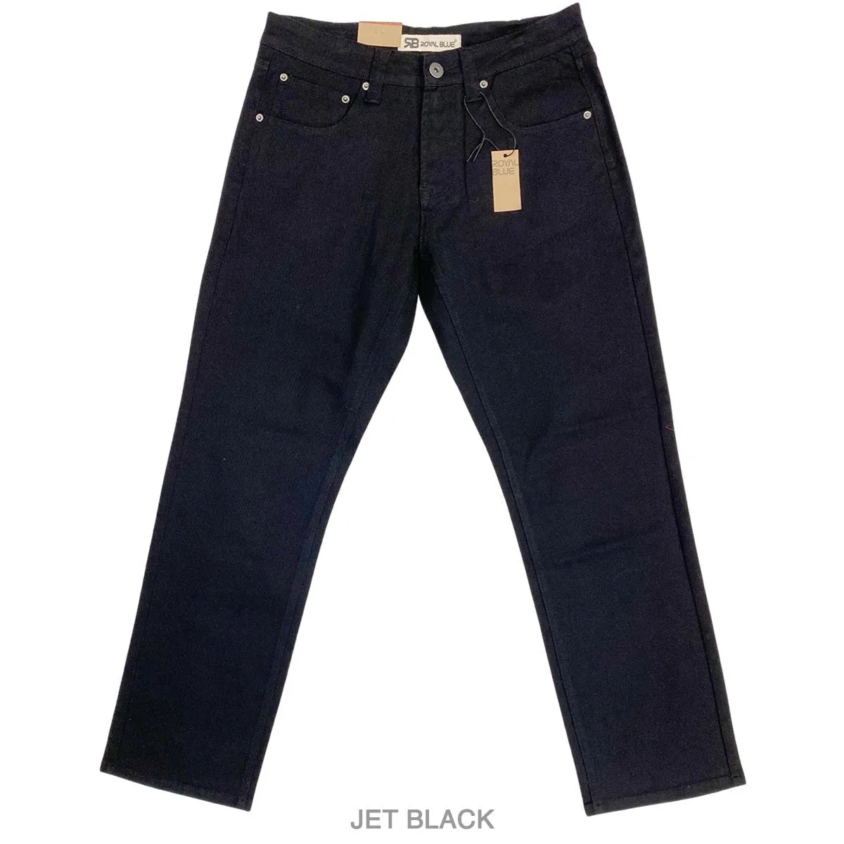 Dark Wash Straight-Leg Jeans – Stretch Comfort, Clean & Modern Look