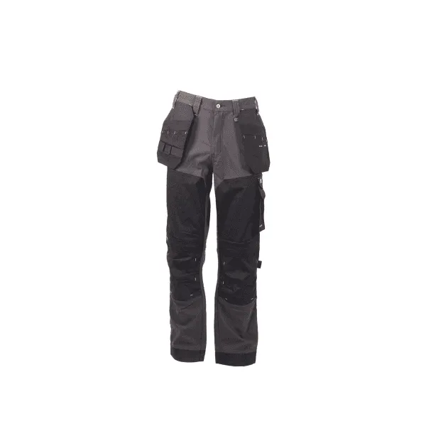 Dewalt MEMPHIS Mens Slim Fit Stretch Work Long Trousers Black