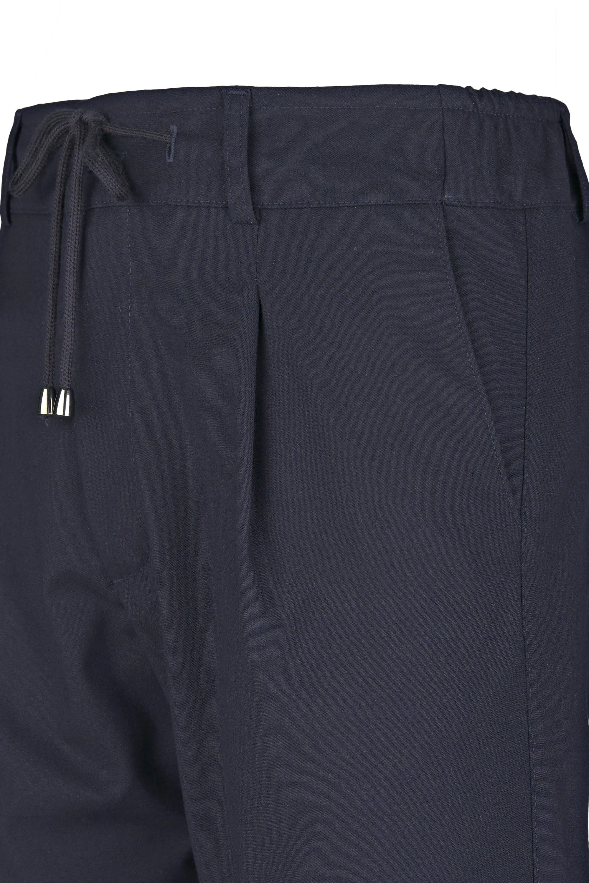 Drawstring Trousers with pleat