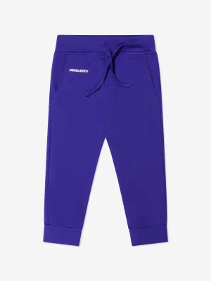 Dsquared2 Kids Sports Edition.07 Joggers In Blue