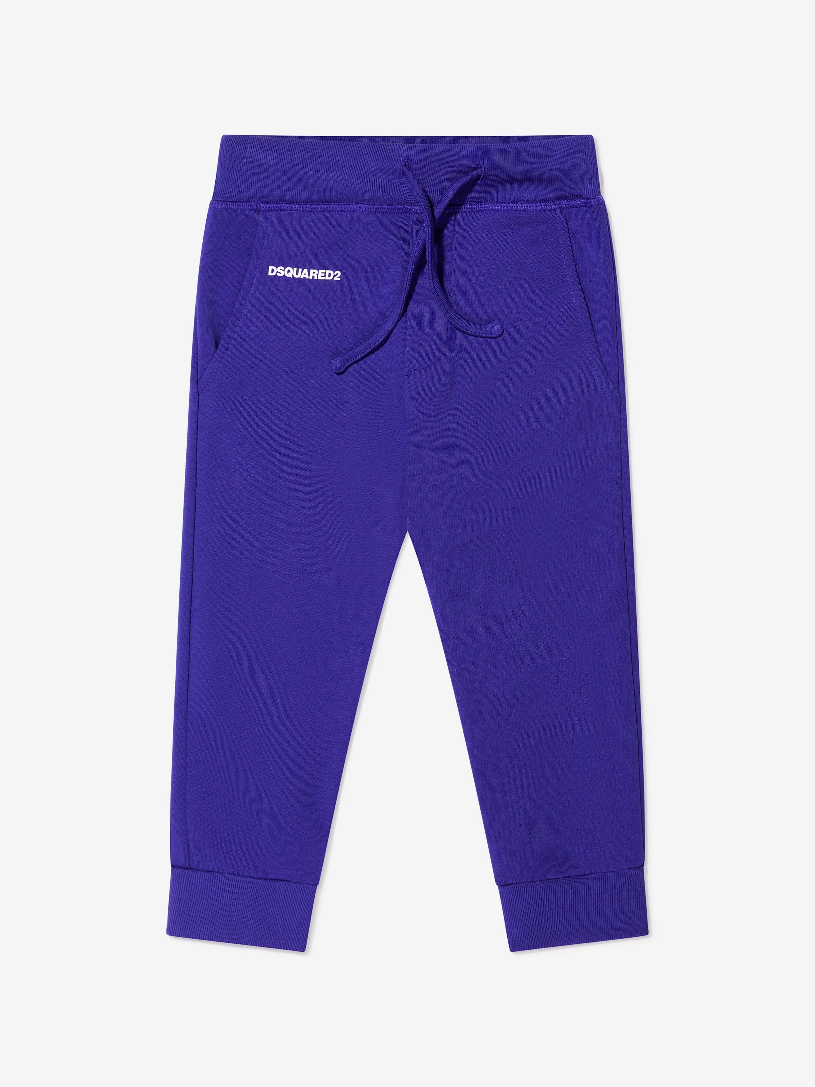 Dsquared2 Kids Sports Edition.07 Joggers In Blue