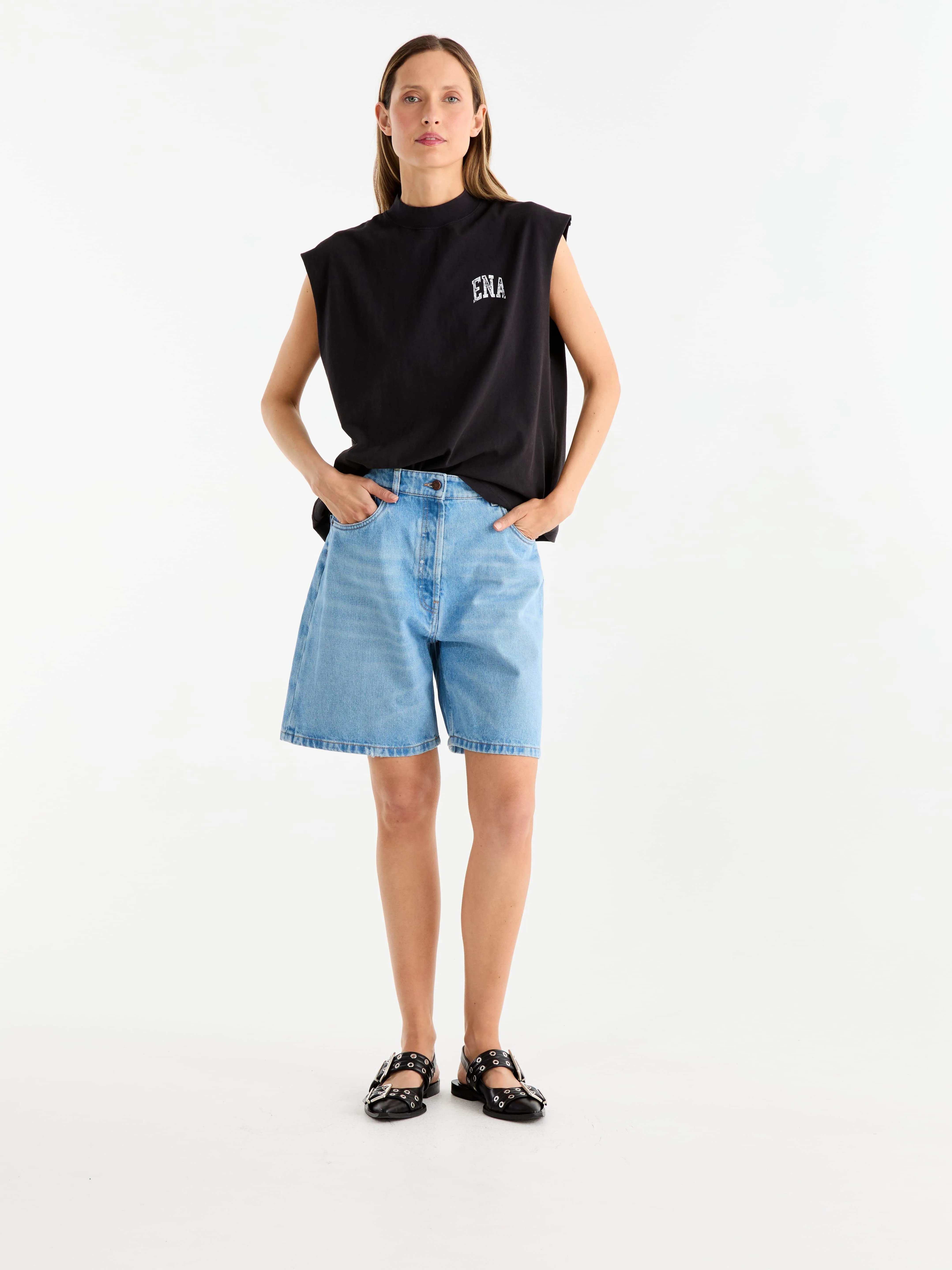 Ena Pelly - Vintage Sports Tank (Vintage Black)