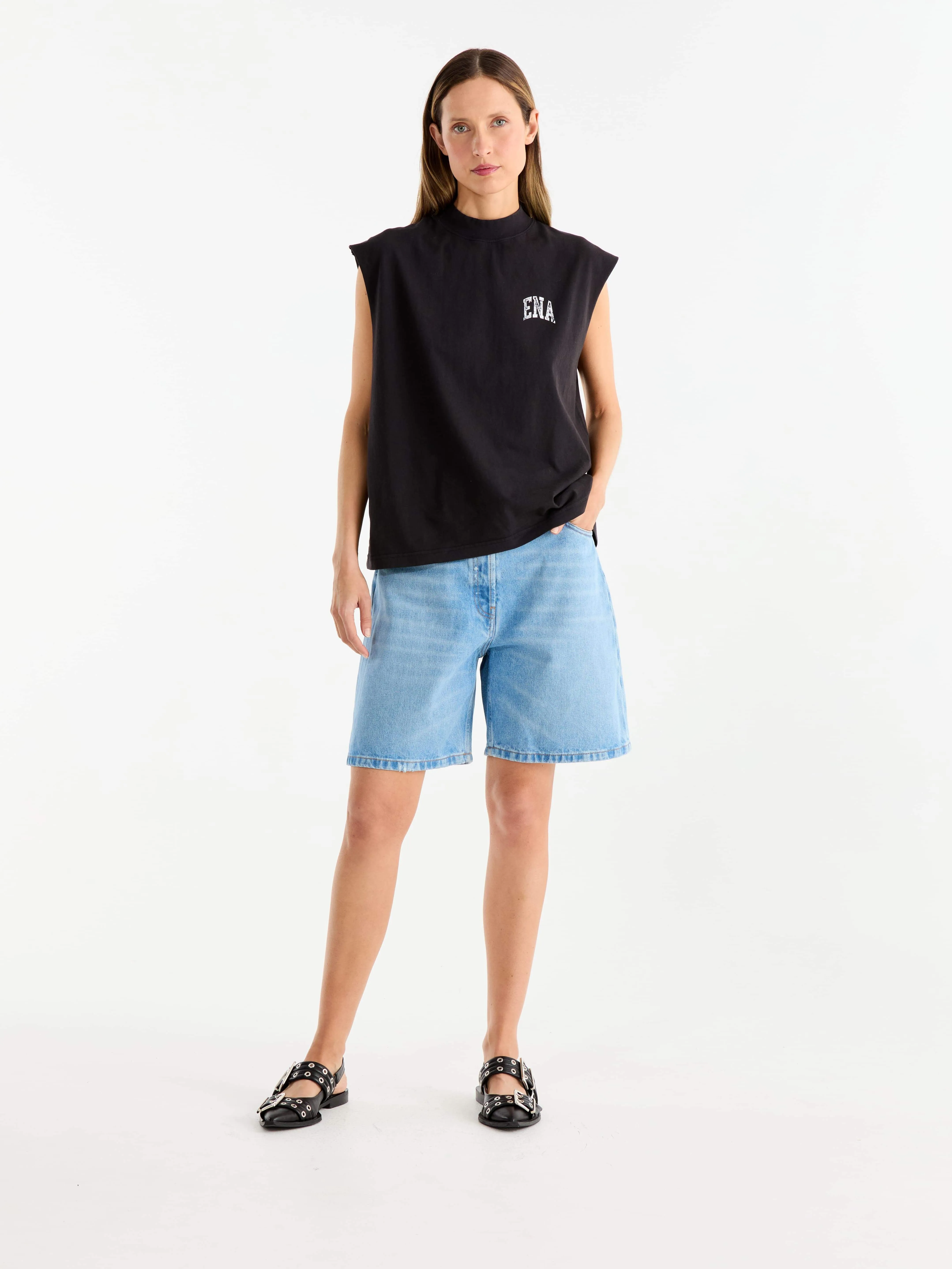 Ena Pelly - Vintage Sports Tank (Vintage Black)