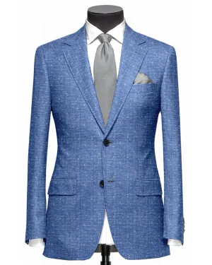 Ethomas Slubby Blue White Jacket