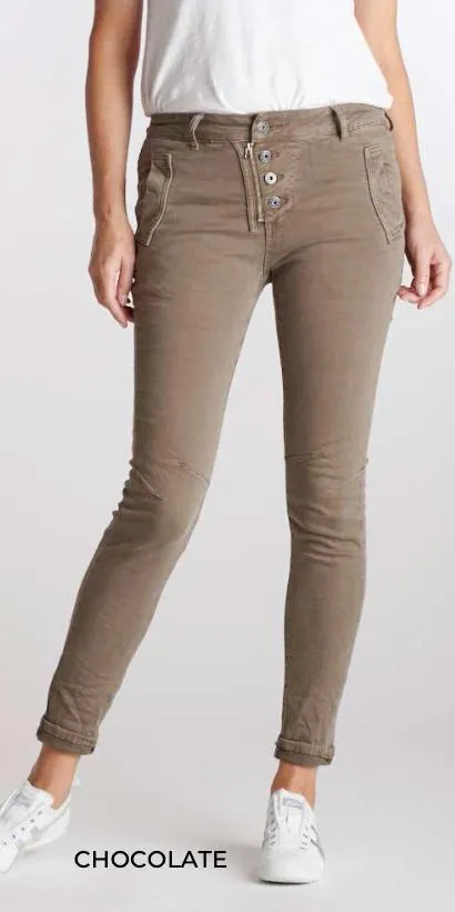 Femme Fatale Star Zipper Pant
