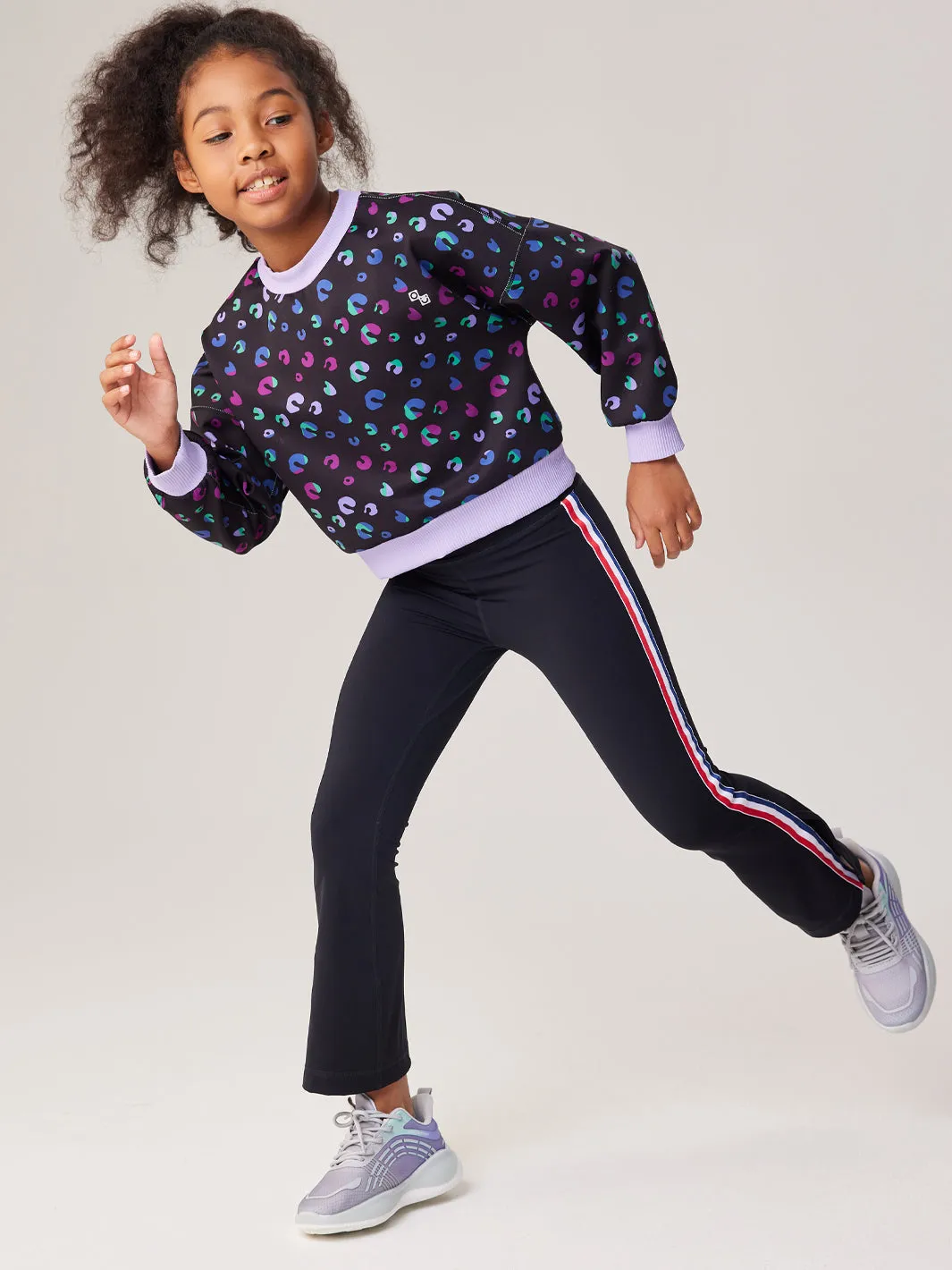 Flared hem Stretchy Leggings