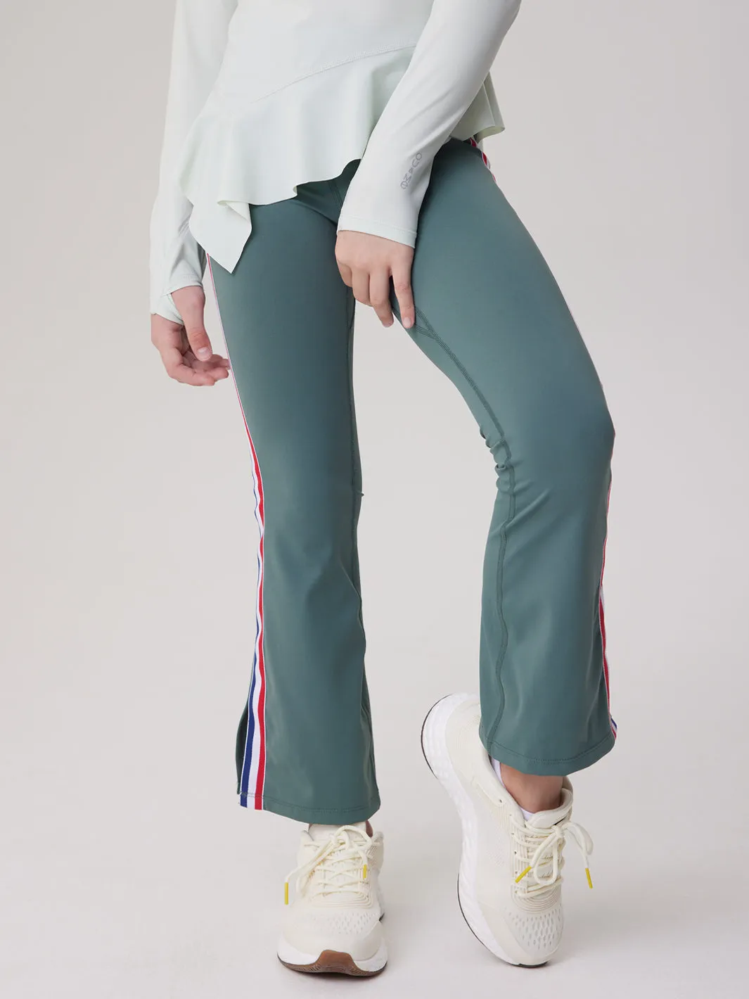 Flared hem Stretchy Leggings