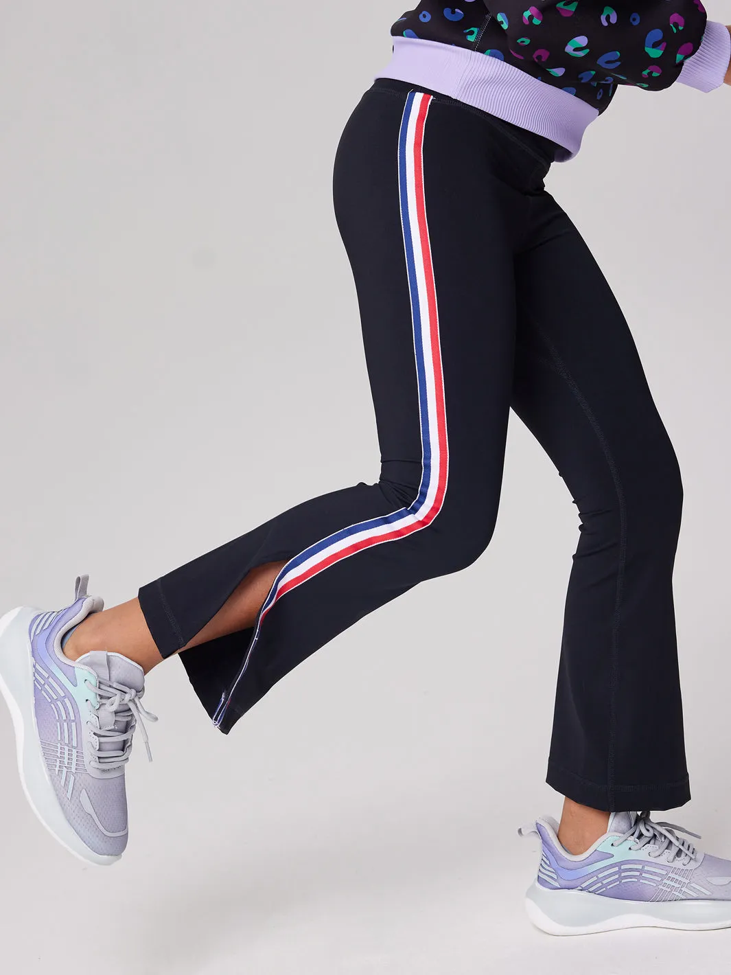 Flared hem Stretchy Leggings