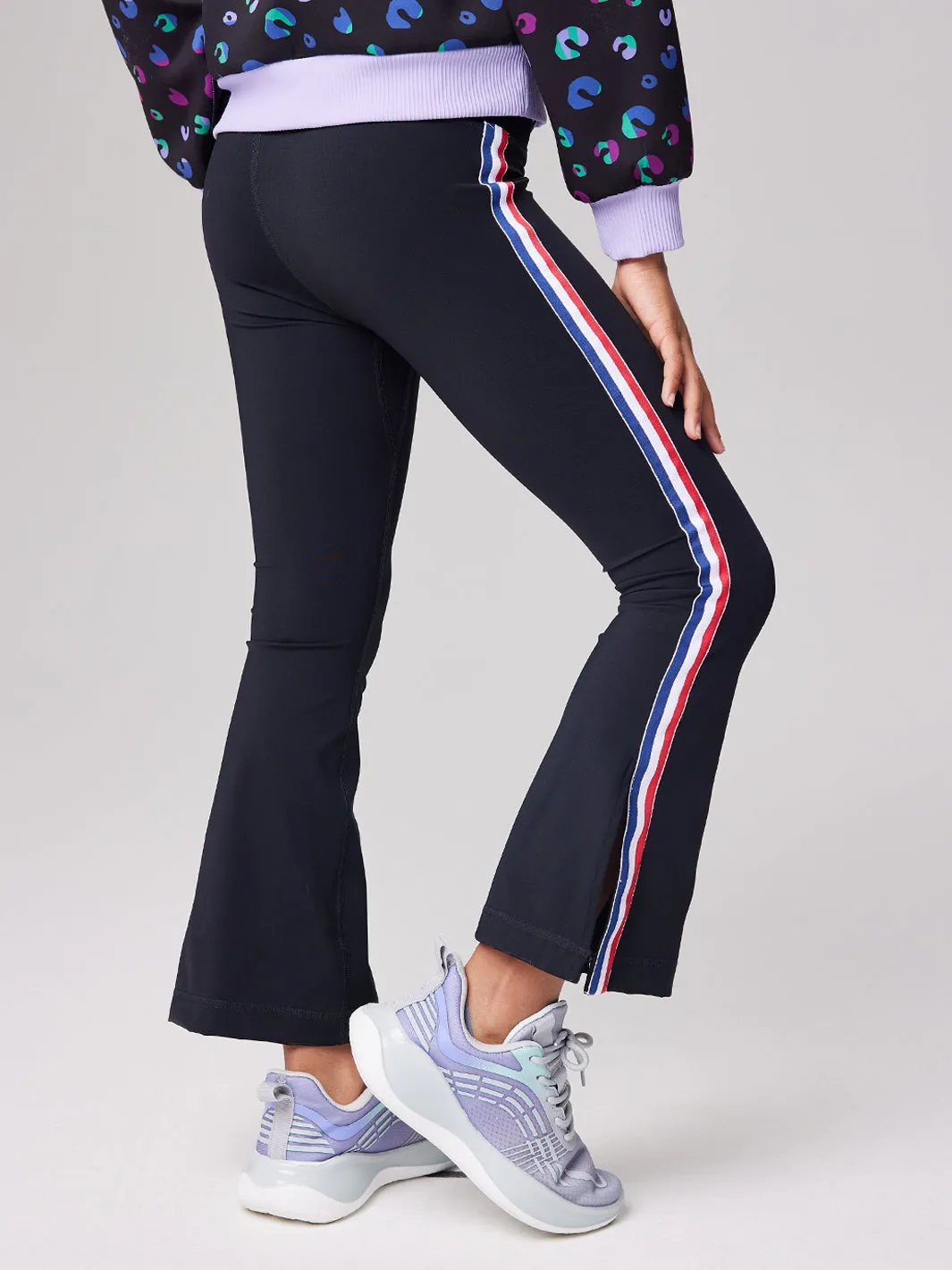 Flared hem Stretchy Leggings