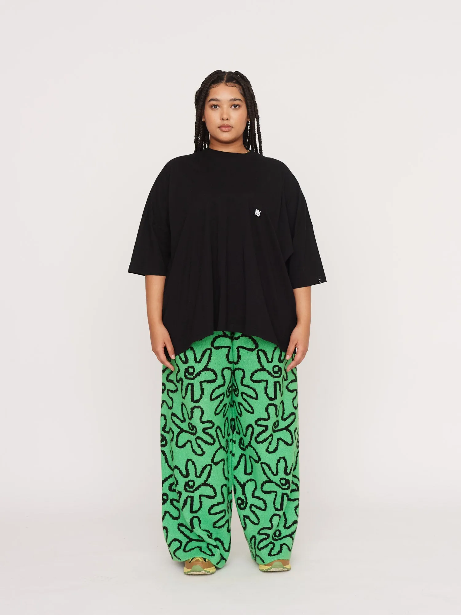Flower Power Knit Pants