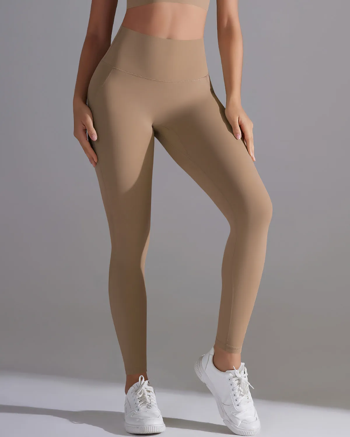 Giselle Seamless Leggings - Khaki
