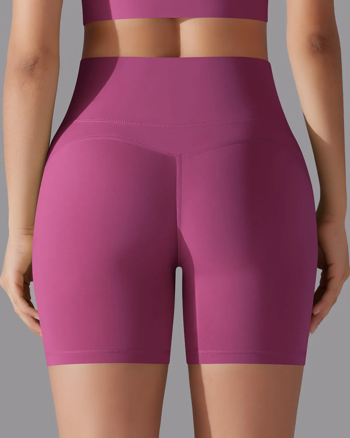 Giselle Seamless Shorts - Fuchsia