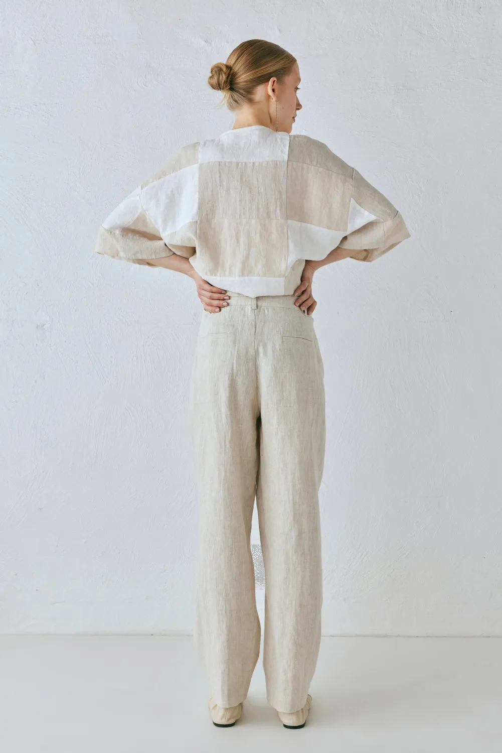Goldie Linen Pants Oatmeal