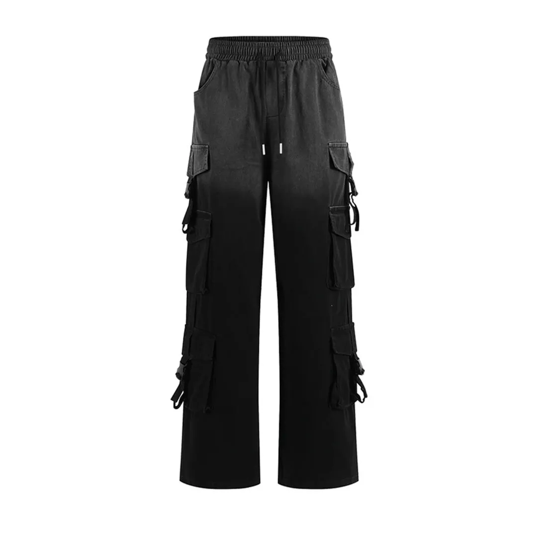 Gradient Cargo Sweatpants