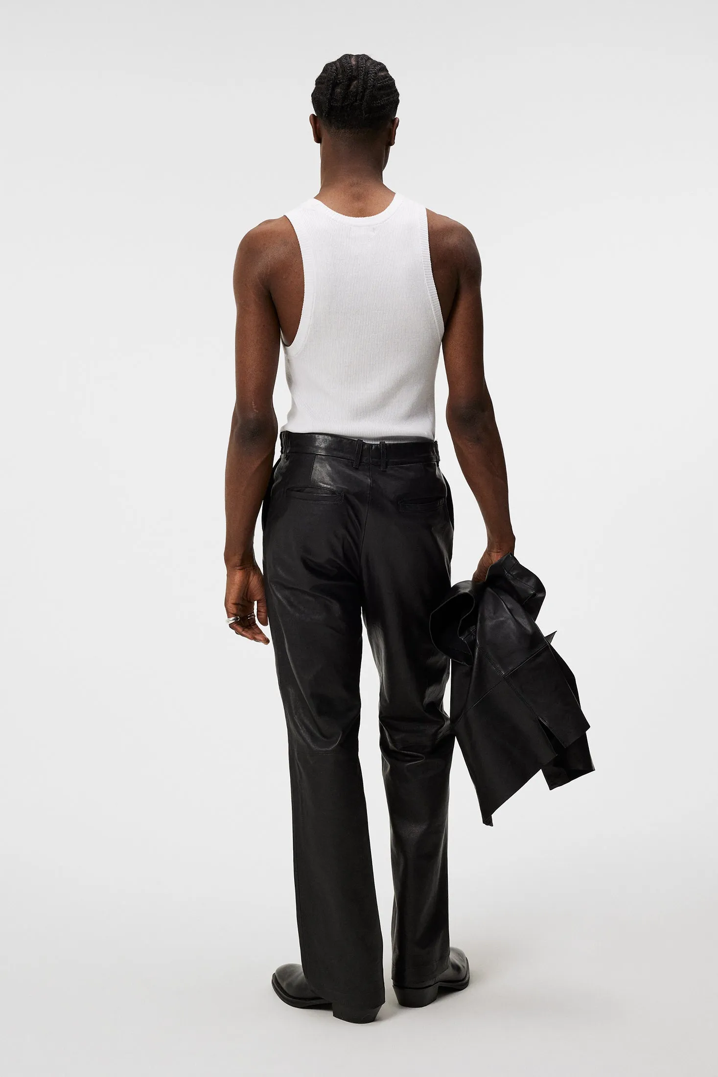 Haij Leather Pants / Black