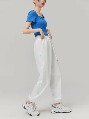 Heart Design Sweatpants