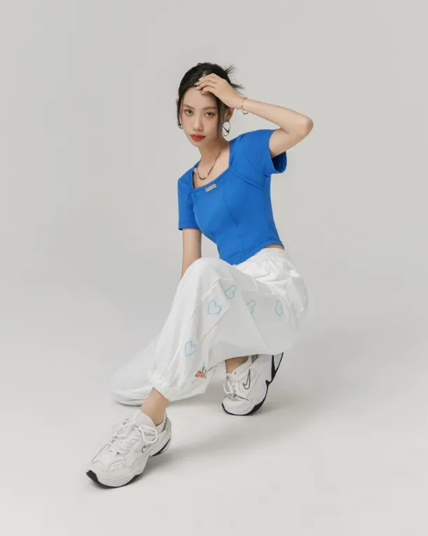 Heart Design Sweatpants