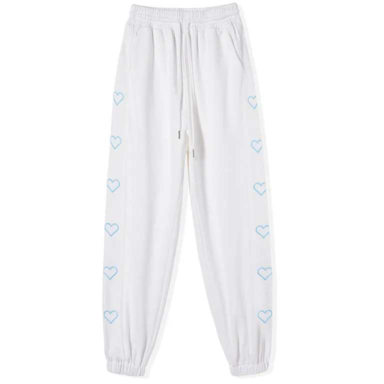 Heart Design Sweatpants