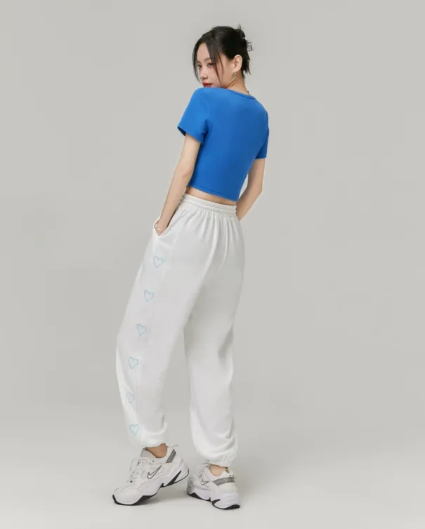 Heart Design Sweatpants