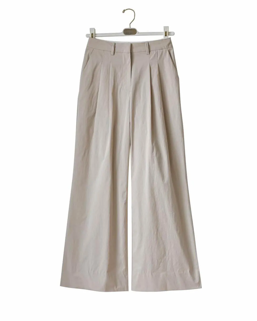 IMANI TROUSERS LIGHT BEIGE