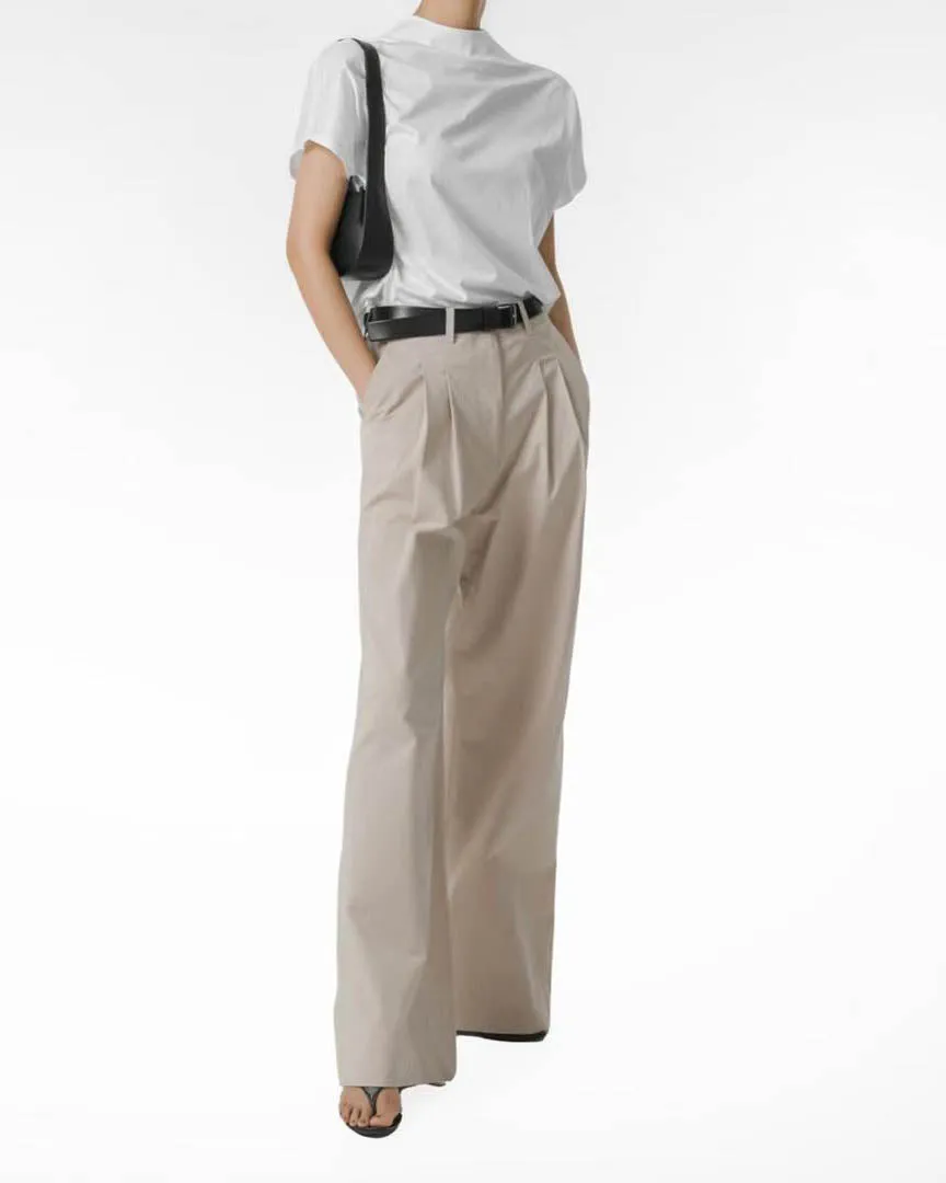 IMANI TROUSERS LIGHT BEIGE