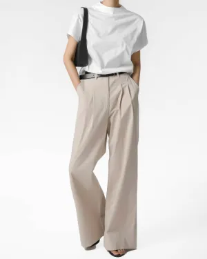 IMANI TROUSERS LIGHT BEIGE
