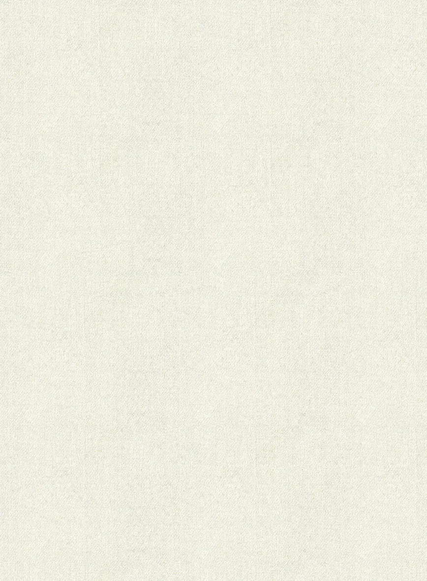Italian Wool Cashmere Ivory Pants