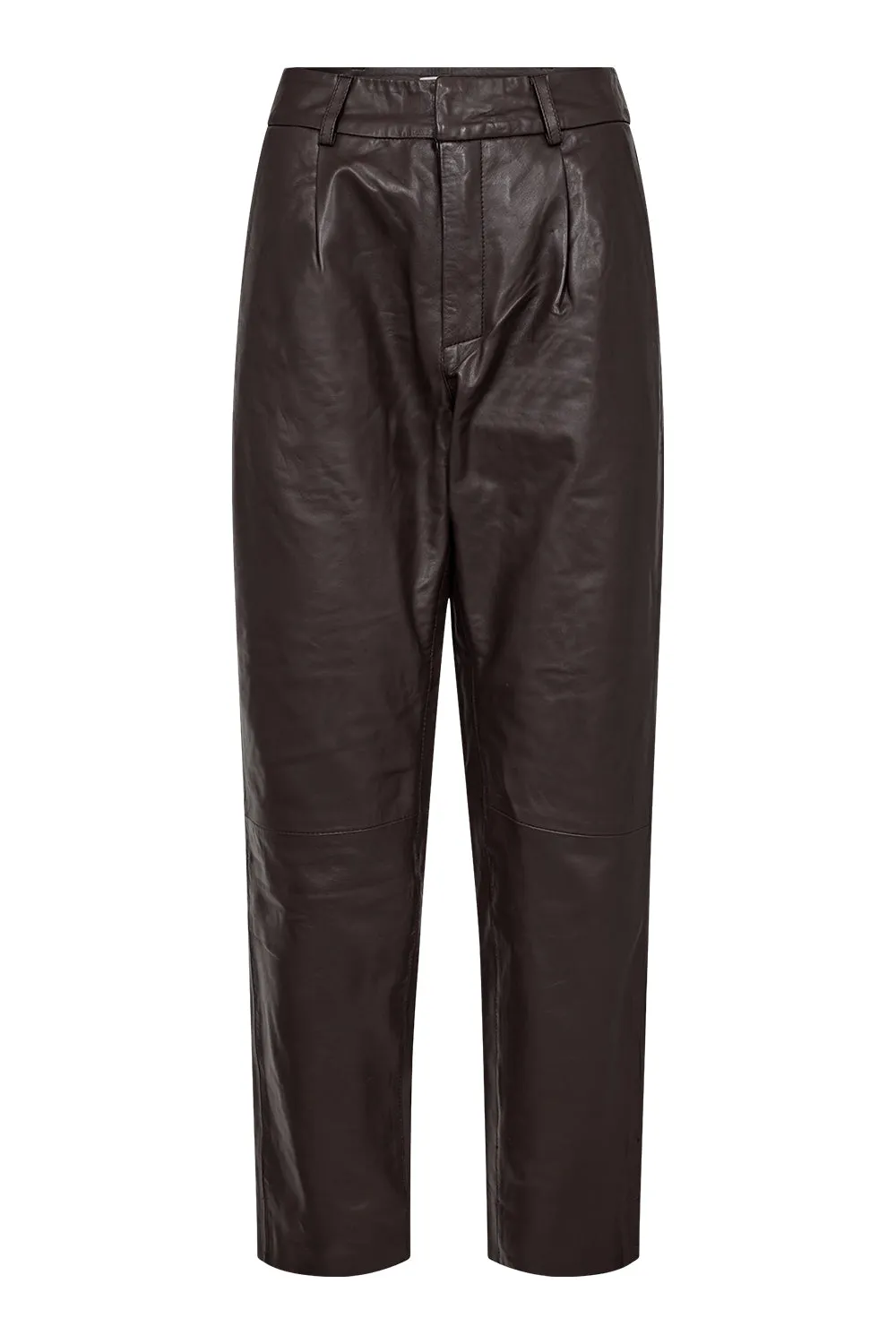 IVY-Ali Kylie Leather Pant - Expresso Brown