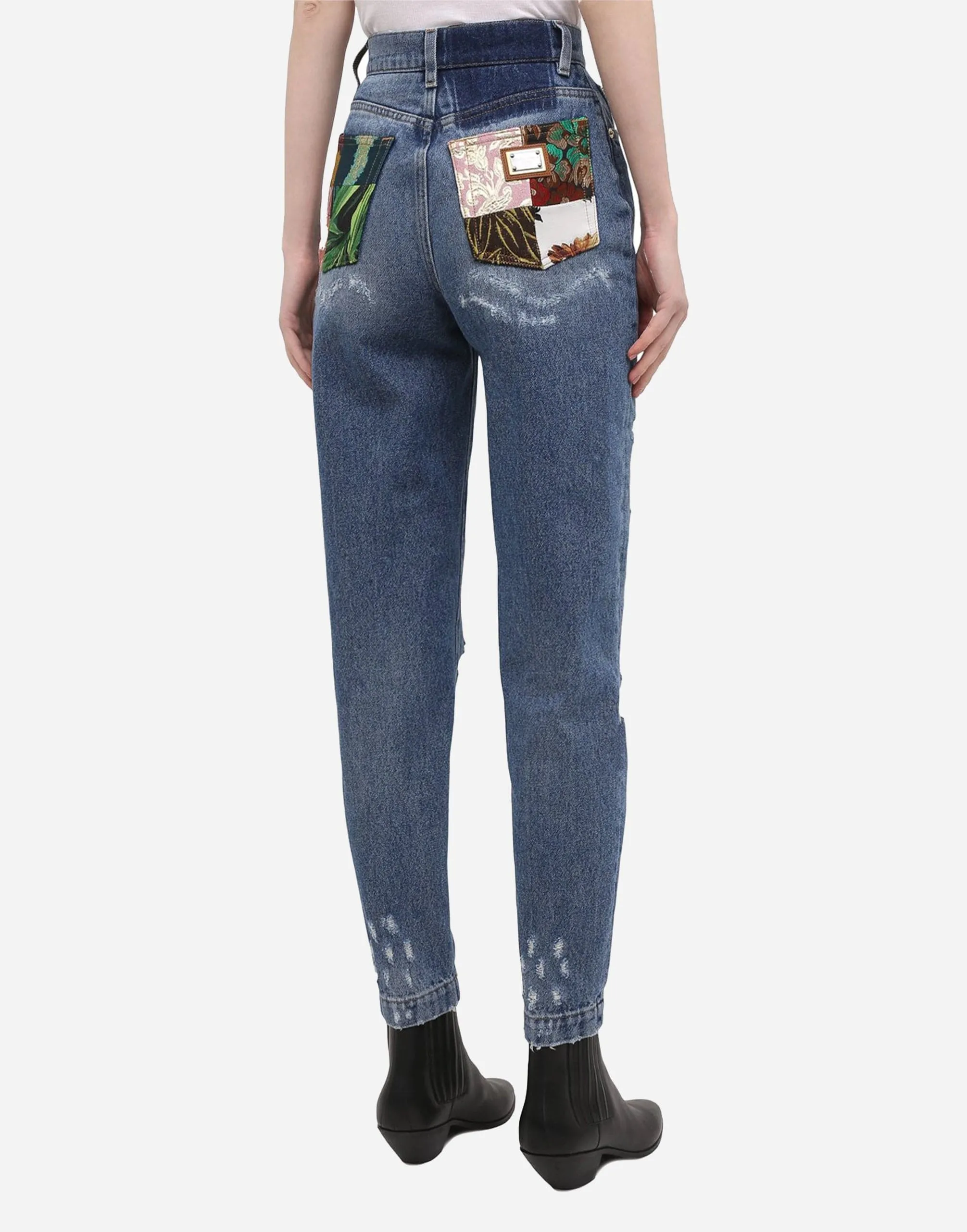 Jacquard Inserts Amber Jeans
