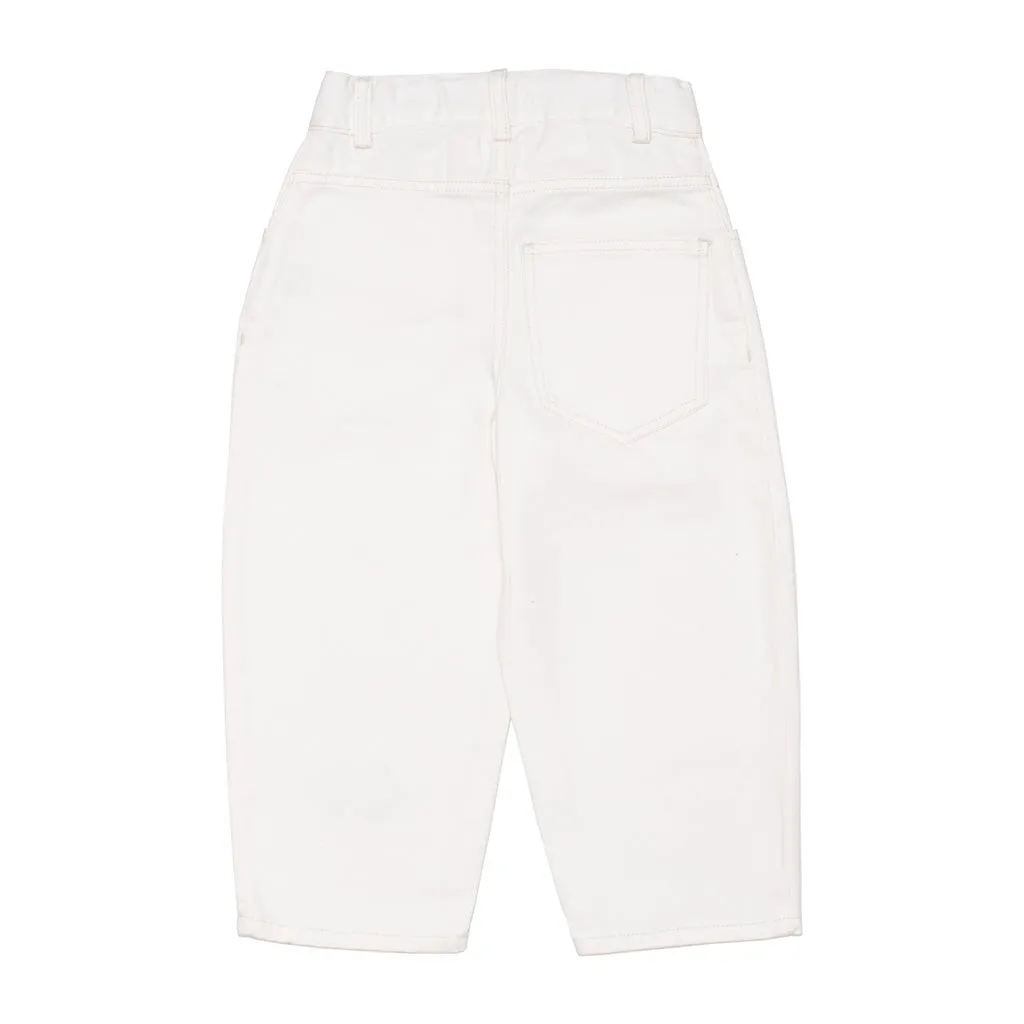 Jean Ballon Ecru Denim
