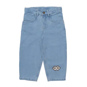 Jean Ballon Pale Bleached Denim