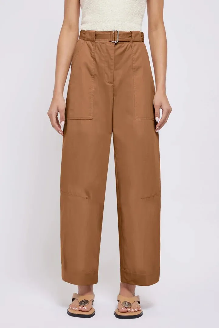 Jenny Belted Cropped Pant