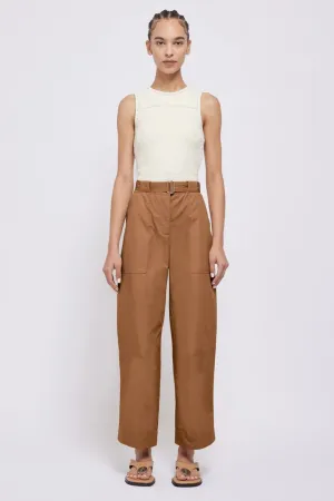 Jenny Belted Cropped Pant