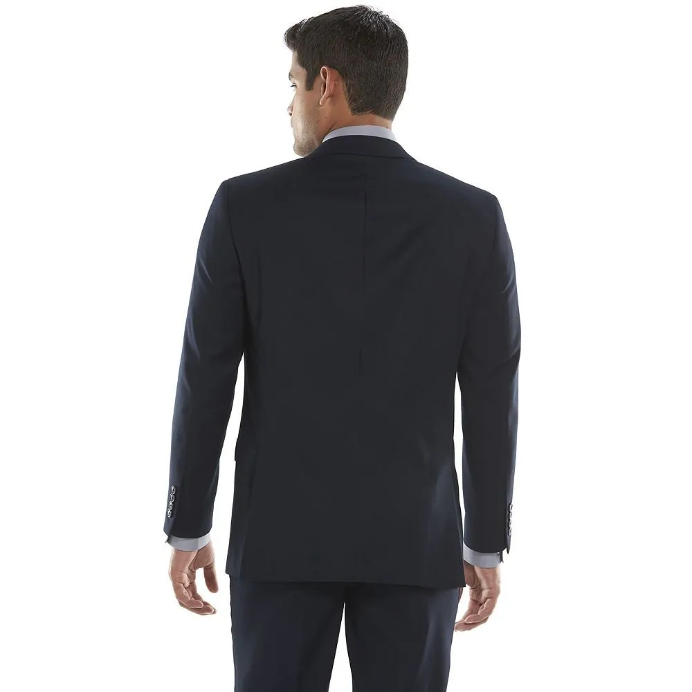 Lazetti Men's Single Breasted Modern-Fit Three Piece Wool Suit Set
