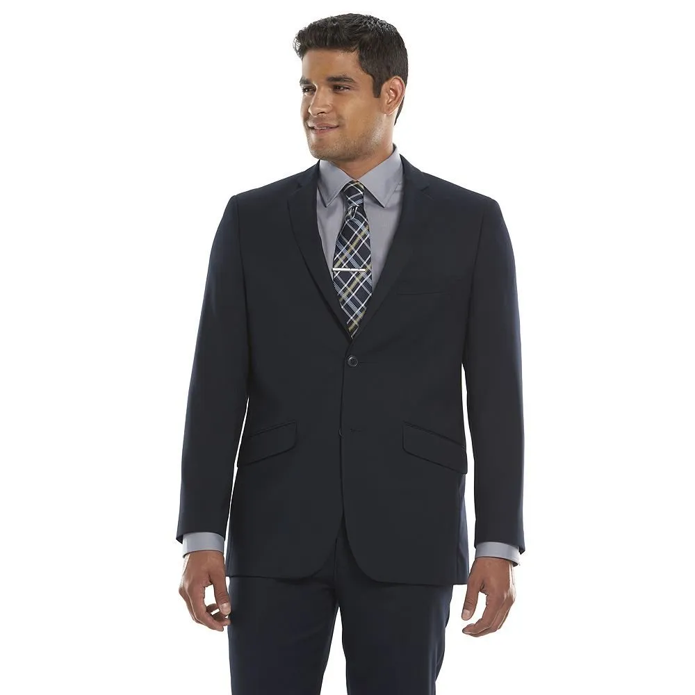 Lazetti Men's Single Breasted Modern-Fit Three Piece Wool Suit Set