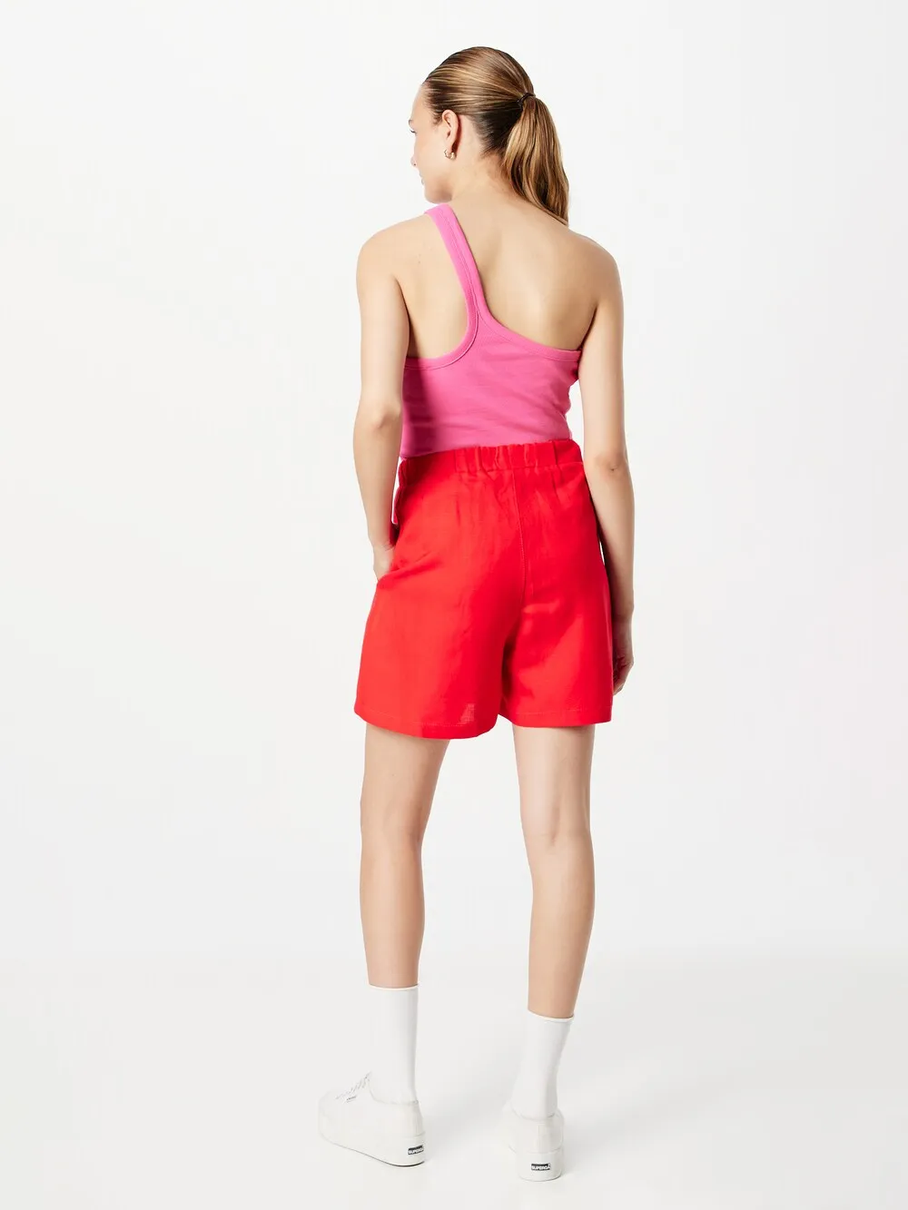 Lindex Sara loose trousers, light red