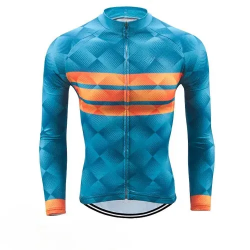 Long Sleeve Cycling Jerseys Breathable Mountain Bike Clothing Autumn Summer Bicycle Clothes Maillot Ropa Ciclismo